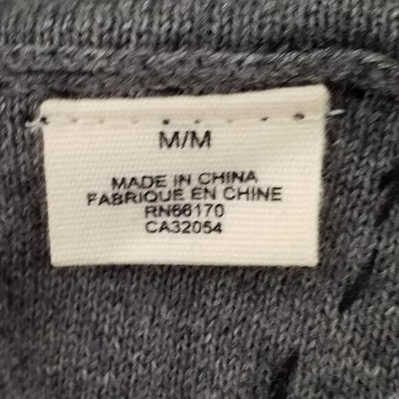 Moth Long Sleeve Top – Gray/Black – Size M - Picture 4 of 7